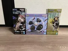 フィギュア ワンピース メガワーコレ ルフィ　くま　セット