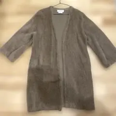 チャオパニックティピー エコファーロングカーディガン