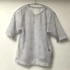 シースルー　シアー　半袖　wclosetのサムネイル
