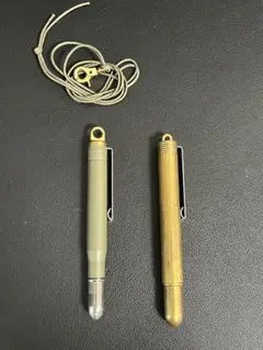 トラベラーズノートカンパニー 万年筆 ブラス ボールペン オリーブエディション