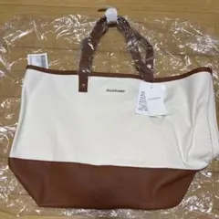 JILLSTUART アイボリー/ブラウン トートバッグ