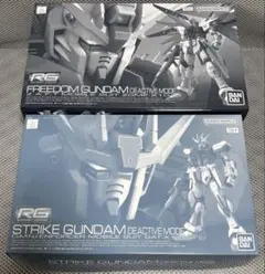 RG フリーダムガンダム ・ストライクガンダム ディアクティブモード