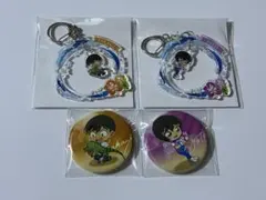 名探偵コナン 高木渉、佐藤美和子 缶バッジ、アクリルキーホルダー