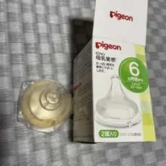 Pigeon 哺乳瓶用乳首 母乳実感Lサイズ