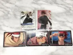 BLEACH ブリーチ　阿散井恋次　クリアカード　カードダス　レリーフ　セット