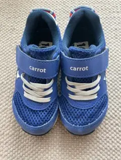 ムーンスター　青スニーカー　16センチ