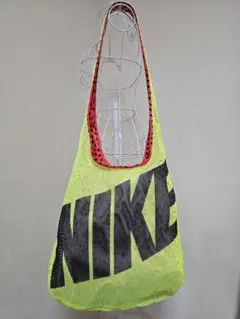 ​【リバーシブル】NIKE ナイキ メッシュ トートバッグ A4 大容量 ドット