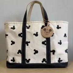 USA製 L.L.Bean Disney ミッキー トートバッグ デッドストック - メルカリ