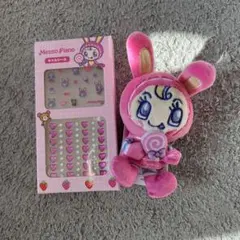 ナルミヤキャラクターズ　ぶるぶるマスコットストラップ　ネイルシール　ベリエちゃん