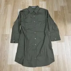 T345 セオリーリュクス　ロングシャツ　40