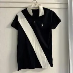 RALPH LAUREN GOLF ポロシャツ ブラック ホワイト Sのサムネイル