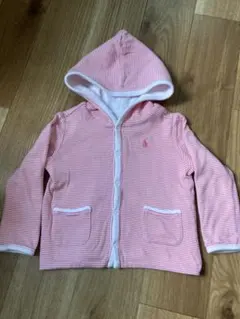 ラルフローレン　フード付きカーディガン80センチ