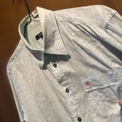 バーバリー　ペイズリー柄　シャツ