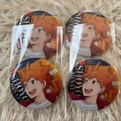 ハイキュー 日向翔陽 缶バッジビスケット