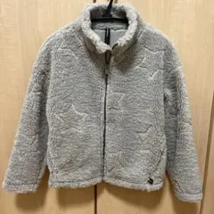 【試着のみ】コストコ　フリースジャケット キッズ Sサイズ ベージュ色