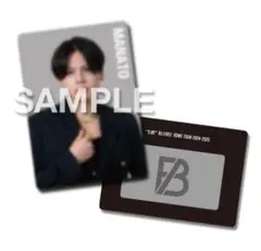 BE:FIRST オンラインくじG賞MANATO A