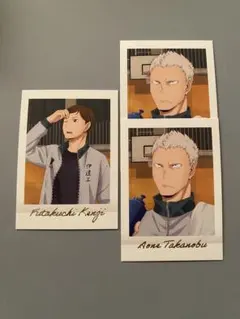 ハイキュー ぱしゃこれ プレミアム 箔押し 青根高伸 二口堅治