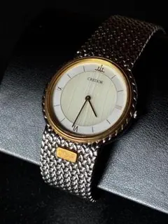 SEIKO クレドール 9571-6020 18KTベゼル 稼動品【4-056】 - メルカリ