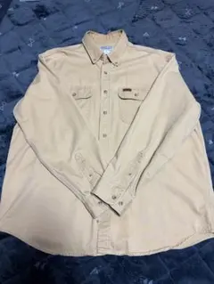 Carhartt ベージュ 長袖シャツ