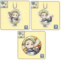 呪術廻戦　まるくじ　ちゃぽんっ！　缶バッジ　アクキー　七海