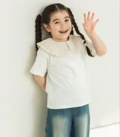 pairmanon Tシャツ フリル衿トップス トップス