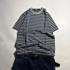 archive y2k striped crew neck s/s c-boy