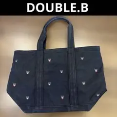 ☆ミキハウス ダブルビー ビーくん柄 カモフラ トートバッグ☆オシャレ 