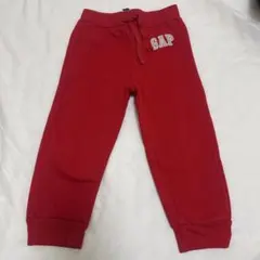 GAP 赤 スウェットパンツ 100
