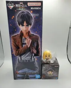 이치방쿠지 進撃の巨人 心臓を捧げよ A賞 エレン H賞 ちょこのっこ ヒストリア
