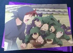 忍たま乱太郎 映画特典 第4弾 6 年生と土井先生書き下ろしイラスト