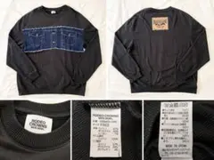 「RODEO CROWNS ビッグスウェットワンピース デニム切替 FREE