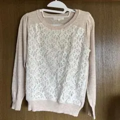 grove レースニットトップス　Mサイズ