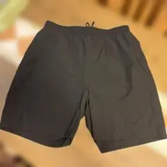 ファミマ　ショートパンツ ナイロン ブラック 黒 M