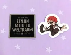 【訳あり】Mrs. GREEN APPLE ミセスゼンジン未到 ステッカー２枚