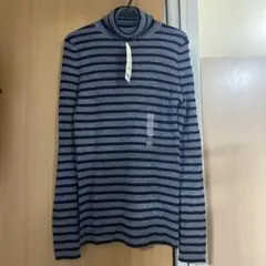UNIQLO エクストラファインメリノウール タートルネック M グレー