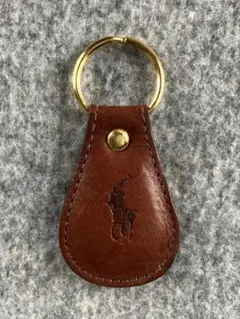 【未使用品】Polo by Ralph Lauren レザーキーホルダー
