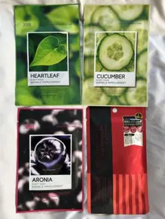 シートマスク フェイスマスク パック 4枚セット 韓国 美容 エイジングケア