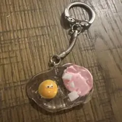 ちょいブスキーホルダー　殻も入っちゃった君　 ハム