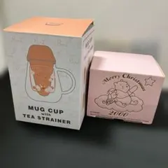 (12-62)ウィニー・ザ・プー マグカップ ティーストレーナー付き＆マグカップ