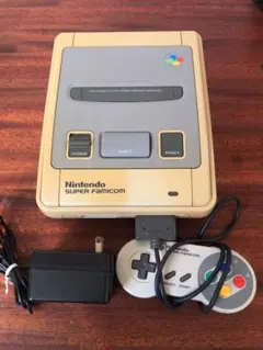 [SFC]スーパーファミコン本体+電源コード+AVケーブル+コントローラ1個付き