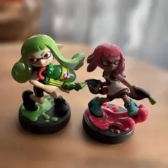 スプラトゥーン amiiboイカガール2個セットおまけ付