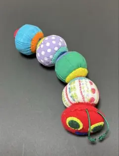 はらぺこあおむし　赤ちゃん　布製おもちゃ　ハンドメイド