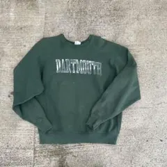 90's刺繍タグ チャンピオンRW ''DARTMOUTH'' 二重リブUSA製