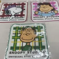 スヌーピー キャラクタータオル 3点セット