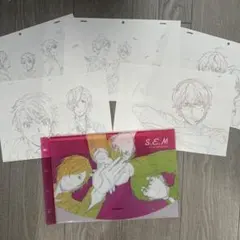 アイドルマスターSideM アニメBlu-ray 購入特典 複製原画ファイル