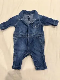 GAP デニムロンパース 3-6month