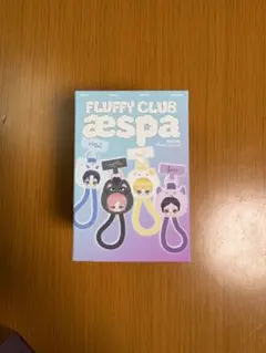 泡泡瑪特 aespa Fluffy Club 掛繩 寧寧