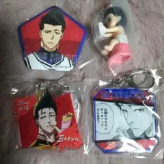 ふろとも　キーホルダー　LAWSON　缶バッジ　ブルーロック　ブルロ　馬狼照英