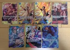 【SEC まとめ売り】ワンピースカード　７枚セット