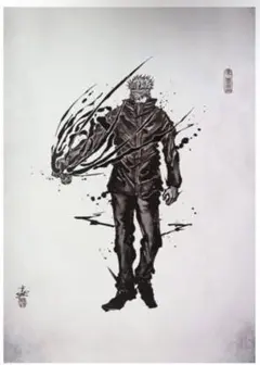 呪術廻戦　五条悟　ポスター　呪術廻戦展　B2 呪術廻戦0